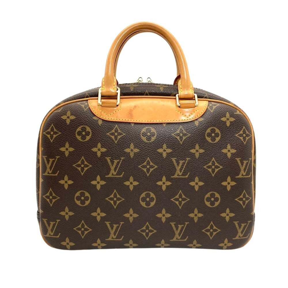 LOUIS VUITTON Authentic Brown Monogram Canvas Bag - Picture 3 of 12